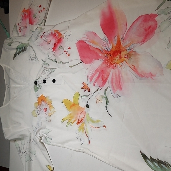 Floral Maxi Dress Size M - Picture 2 of 10